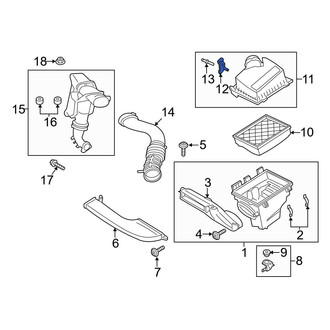 Ford OE - Turbocharger Boost Sensor