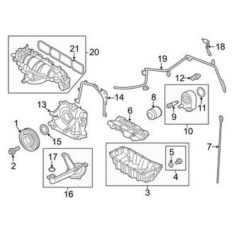 Ford OE - Engine / Transaxle - Engine Parts (1.6L)