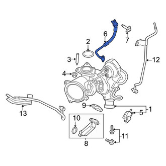 Ford OE - Turbocharger Oil Line