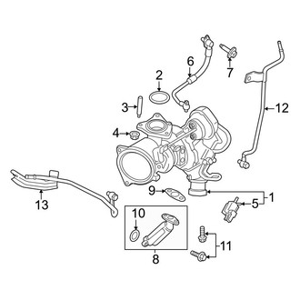 Ford OE - Engine / Transaxle - Turbocharger & Components (1.6L)