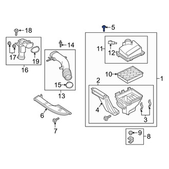 Ford OE - Mass Air Flow Sensor Bolt