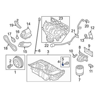 Ford OE - Engine Oil Drain Plug Gasket