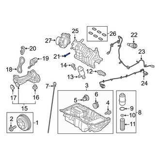Ford OE - Engine Timing Chain Guide Bolt