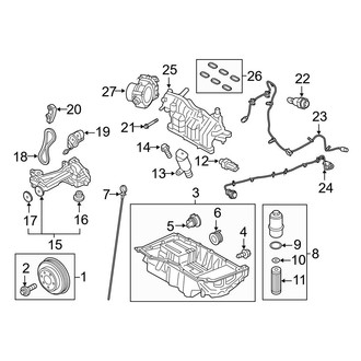 Ford OE - Engine / Transaxle - Engine Parts (2.7L)
