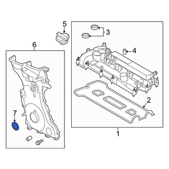 Ford OE - Front Engine Crankshaft Seal