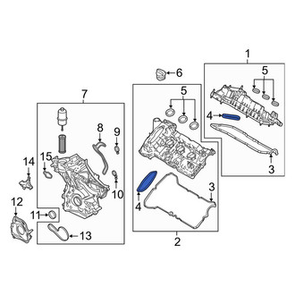 Ford OE - Right Inner Engine Valve Cover Gasket