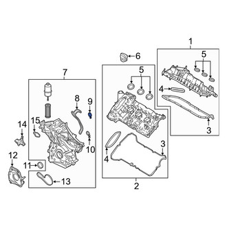 Ford OE - Engine Timing Cover Gasket