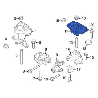 Ford OE - Upper Manual Transmission Mount