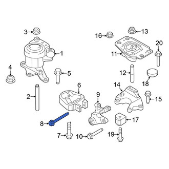 Ford OE - Engine Torque Strut Bolt