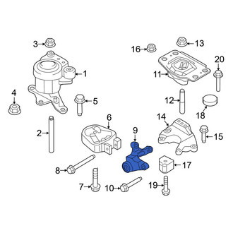 Ford OE - Engine Mount Support Bracket
