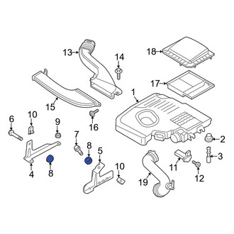 Ford OE - Engine Cover Insulator