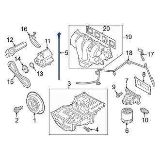 Ford OE - Engine Oil Dipstick