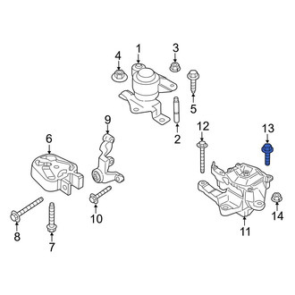 Ford OE - Manual Transmission Mount Bolt