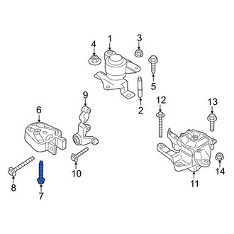 Ford OE - Lateral Arm Bolt