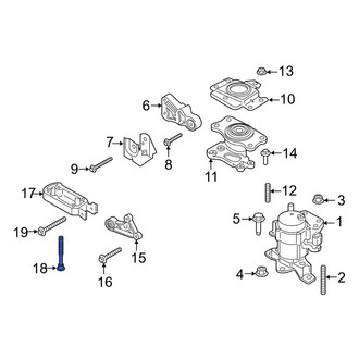Ford OE - Engine Torque Strut Bolt