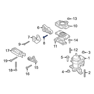 Ford OE - Engine Torque Strut Bolt