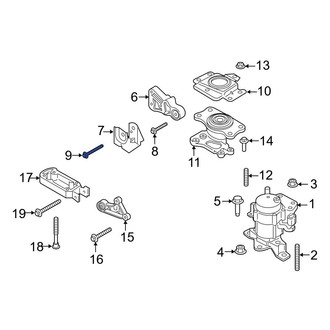 Ford OE - Engine Torque Strut Bolt