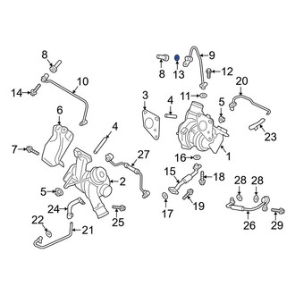 Ford OE - Turbocharger Oil Line Gasket