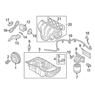 Ford OE - Engine / Transaxle - Engine Parts (2.5L)