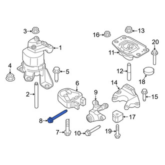 Ford OE - Engine Torque Strut Bolt