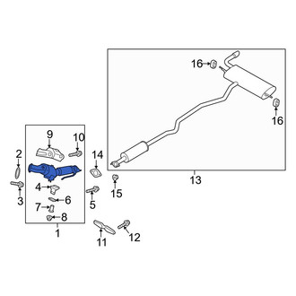 Ford OE - Catalytic Converter