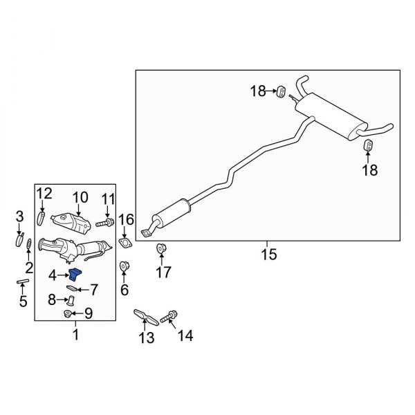 Catalytic Converter Bracket