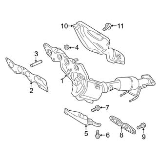 Ford OE - Exhaust System - Manifold (2.5L)