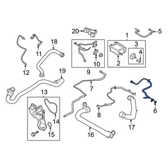 Ford OE - Evaporative Emissions System Lines