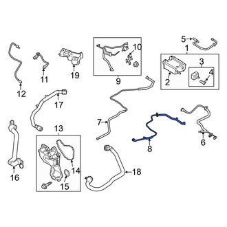 Ford OE - Evaporative Emissions System Lines