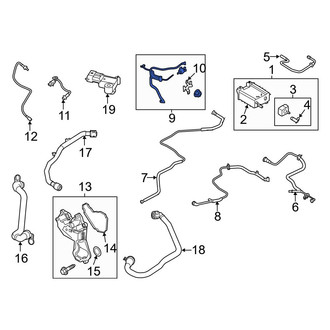 Ford OE - Evaporative Emissions System Lines