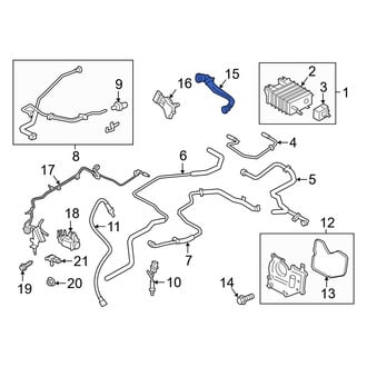 Ford OE - Evaporative Emissions System Lines