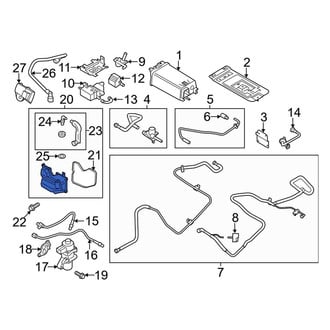 Ford OE - Vapor Canister Purge Valve Assembly