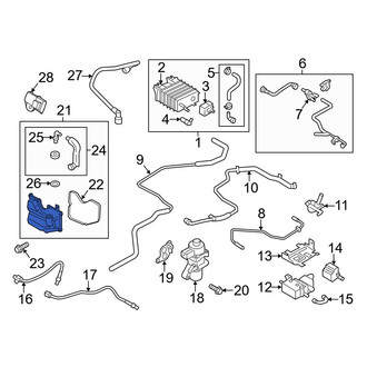 Ford OE - Vapor Canister Purge Valve Assembly