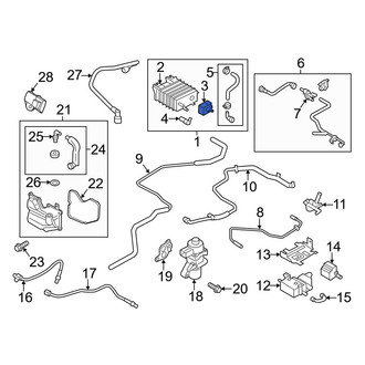 Ford OE - Vapor Canister Purge Solenoid