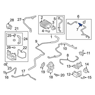 Ford OE - Vapor Canister Purge Valve Assembly
