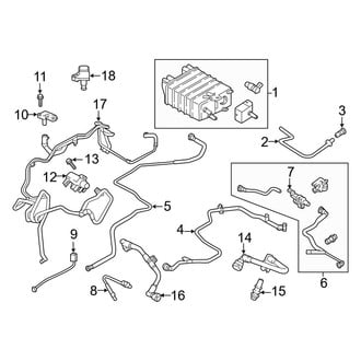 Ford OE - Emission System - Emission Components (2.7L)