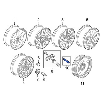 Ford OE - Wheel Lock Set