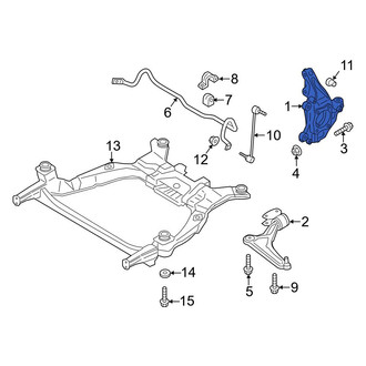 Ford OE - Front Right Steering Knuckle