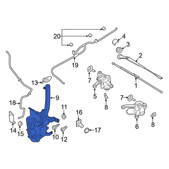 Ford OE - Washer Fluid Reservoir