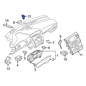 Ford OE - Sun Load Temperature Sensor