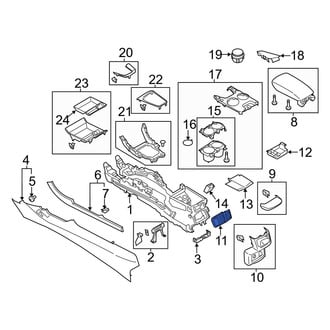 Ford OE - Console Air Vent