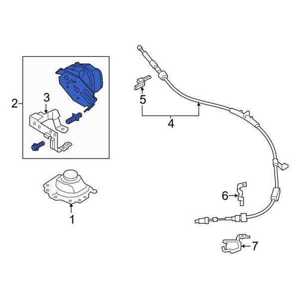 Automatic Transmission Shift Lever