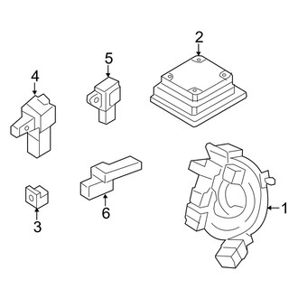 Ford OE - Restraint Systems - Air Bag Components (Modules & Sensors)