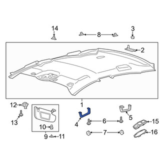 Ford OE - Front Interior Grab Bar
