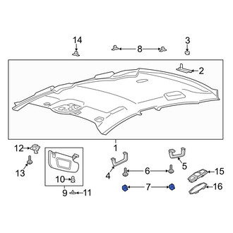 Ford OE - Interior Grab Bar Cap