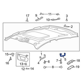 Ford OE - Rear Right Interior Grab Bar
