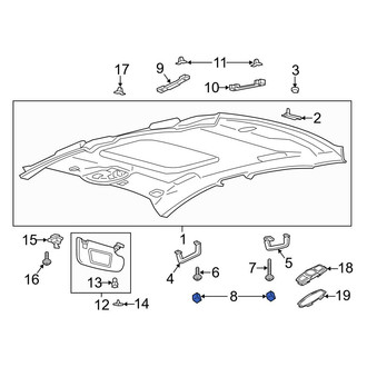 Ford OE - Interior Grab Bar Cap