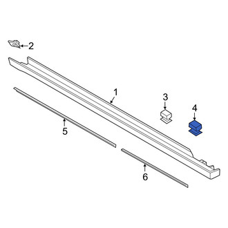 Ford OE - Rocker Panel Molding Clip