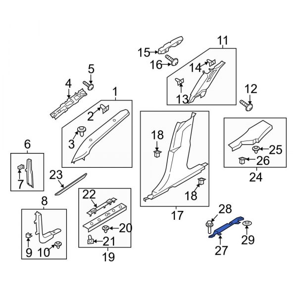 Door Sill Plate Bracket