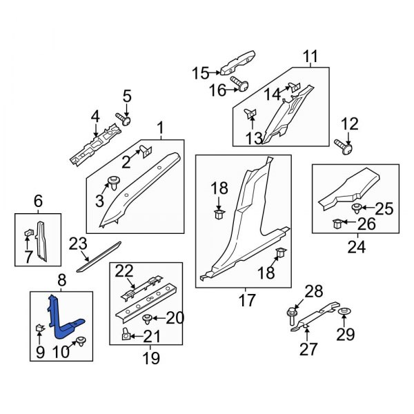 Kick Panel Trim